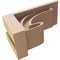 Ekena Millwork 4"W x 8"D x 4"H Wide Alma Rough Cedar Woodgrain TimberThane Corbel, Primed Tan CORUR04X08X04ALMRCPR - alternate 3